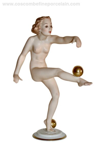 Hutschenreuther Art Deco figures Carl Werner