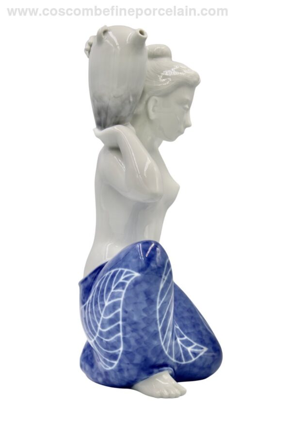 Royal Copenhagen Woman with Water Jug Johannes Hedegaard
