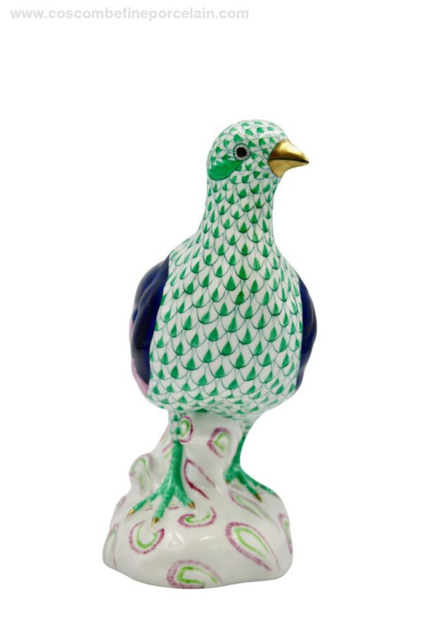 Herend Partridge Green fishnet design VHV5071