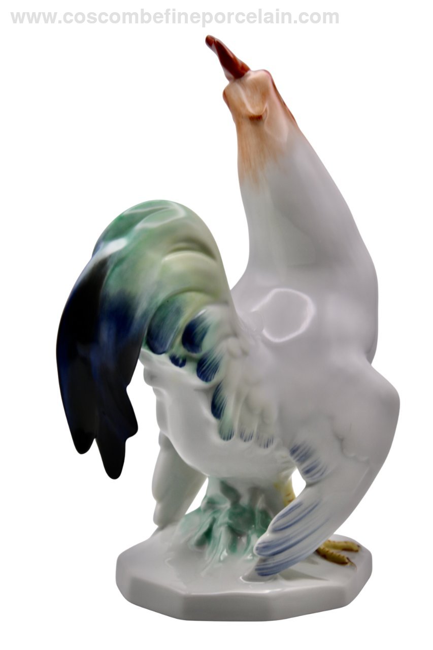 Herend Painted Cocky Rooster