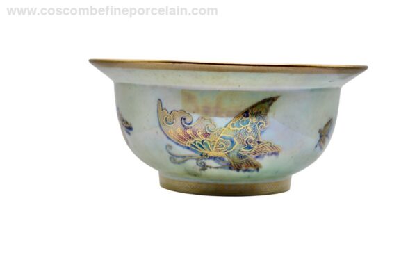 Wedgwood 8" K'ang Hsi Butterfly Bowl Lustre Daisy Makeig Jones