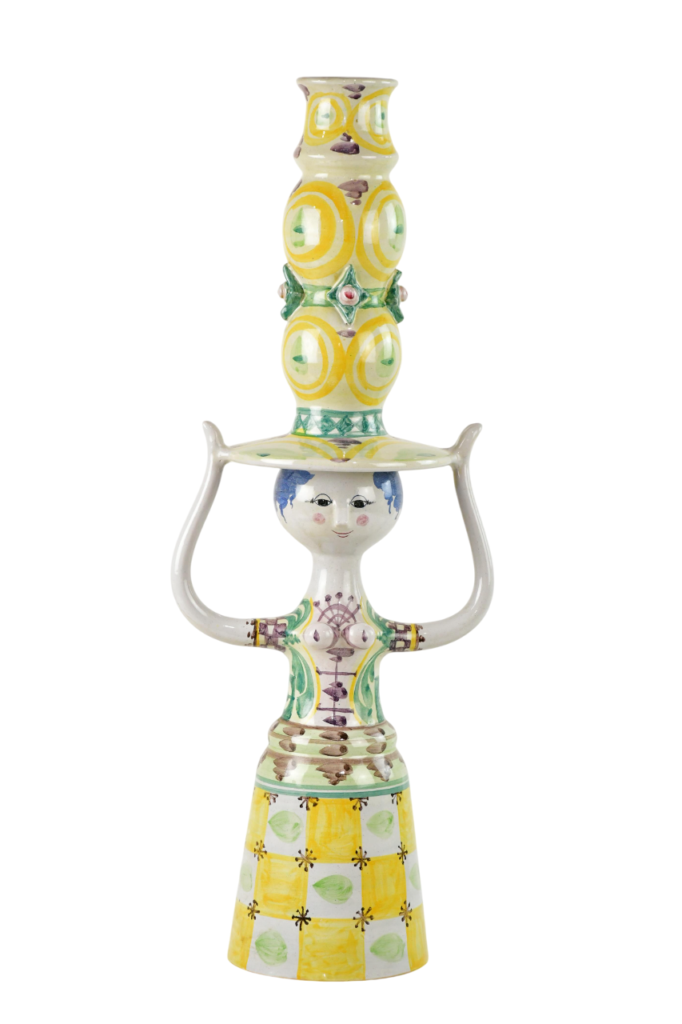 Bjorn Wiinblad Candlestick - Women ceramics