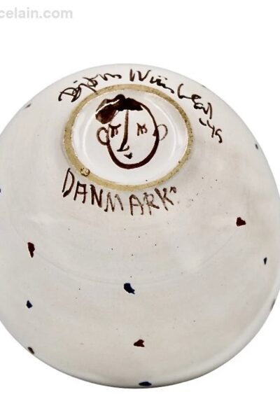 Bjorn Wiinblad's Caricature Signature Tea Bowl