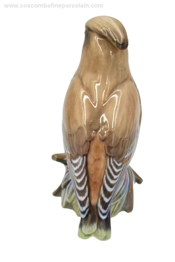 Dahl jensen Waxwing porcelain bird 1243