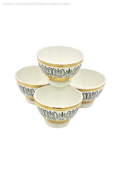 Fornasetti set of 4 vintage ceramic bowls