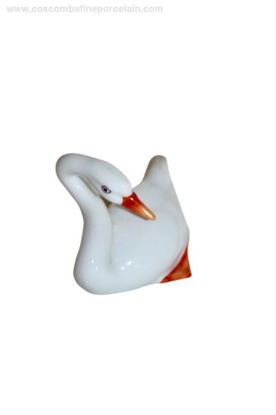 Herend White Swan
