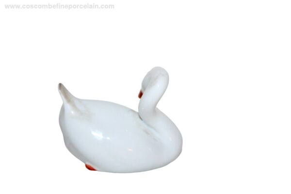 Herend White Swan