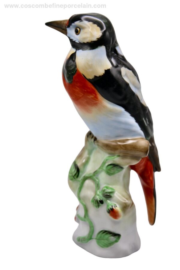 Herend Woodpecker Natural Collection