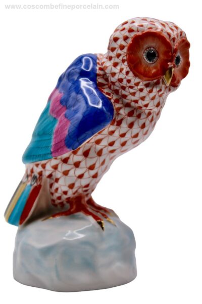 Herend red owl