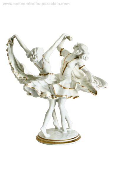 Hutschenreuther Dancers Porcelain Art Deco figurine Karl Tutter