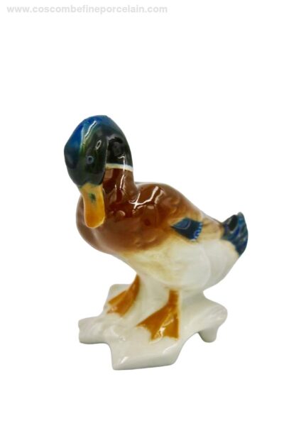Hutschenreuther Porcelai Figure Mallard Duck