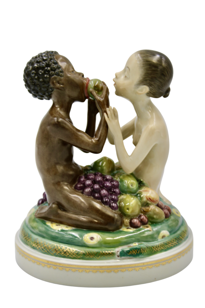 Royal Copenhagen Adam & Eve Snake 1997 Overglaze