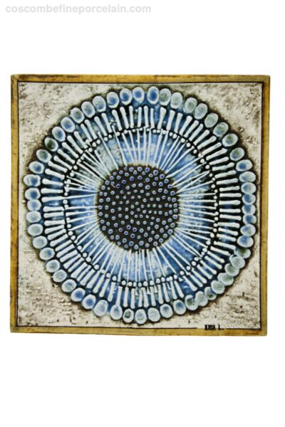 Lisa Larson Wall Plaque Sunflower Original 1960s Gustavsberg