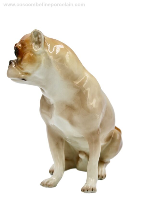 Nymphenburg Large Pug Dog # 193
