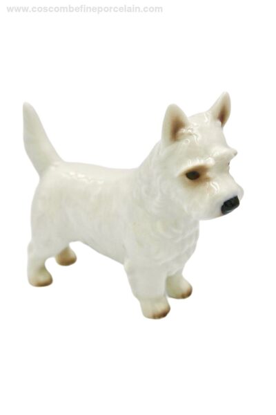 Nymphenburg Porcelain Figure Dog Westie