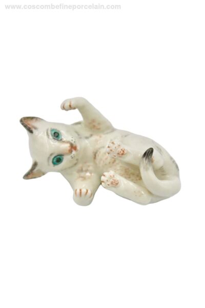 Nymphenburg Porcelain Kitten Scherf