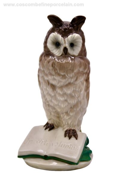 Nymphenburg Porcelain Owl Book # 408 Germany