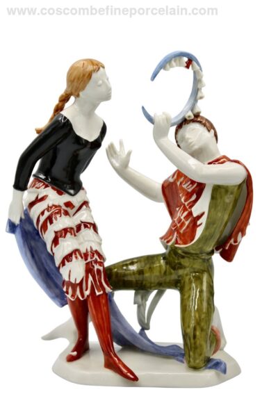 Nymphenburg porcelain Papageno 2053 Johanna Kunzli