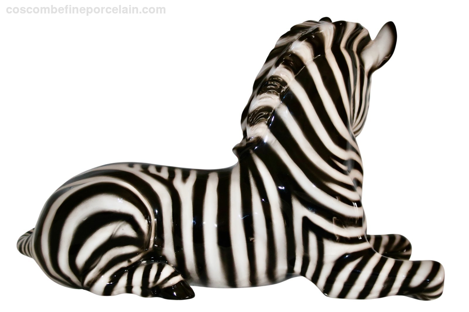 Ronzan Zebra - Italian Ceramics - Bassano Italy - 1950s