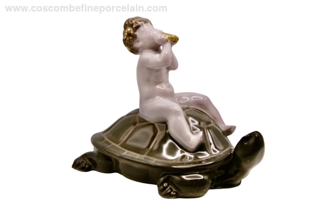 Rosenthal Art Nouveau 'Turtle Post' Liebermann