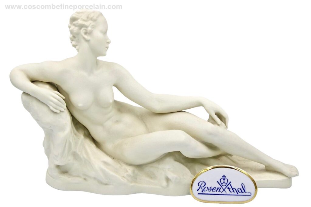 Rosenthal Figure Nude Gustav Adolph Bredow