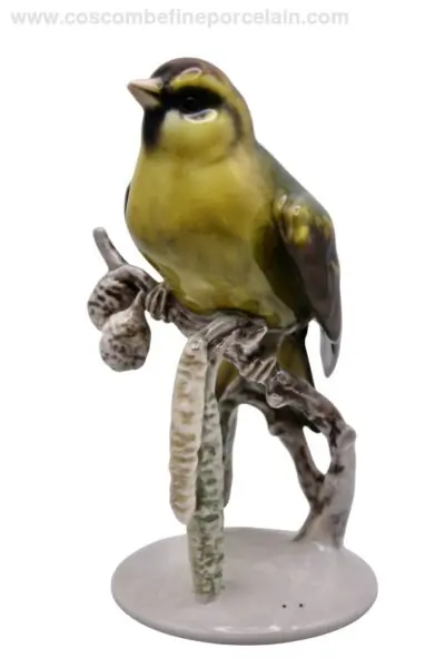 Rosenthal Fritz Heidenreich Zeisig Siskin Goldfinch Germany 1653