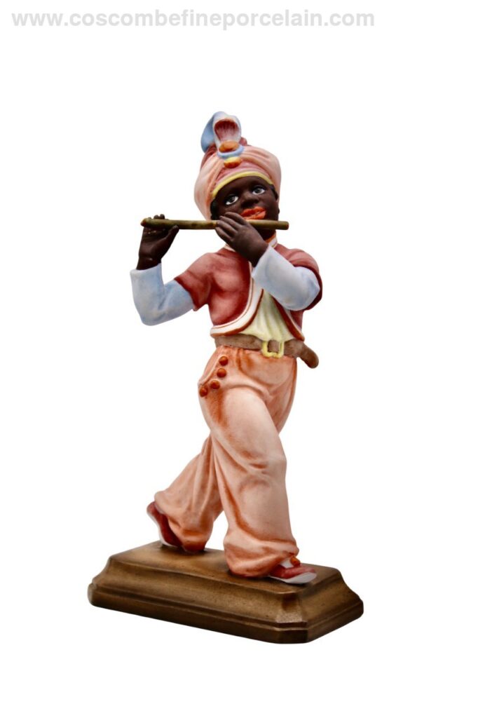 Rosenthal Otto Koch Painted Moor Musician