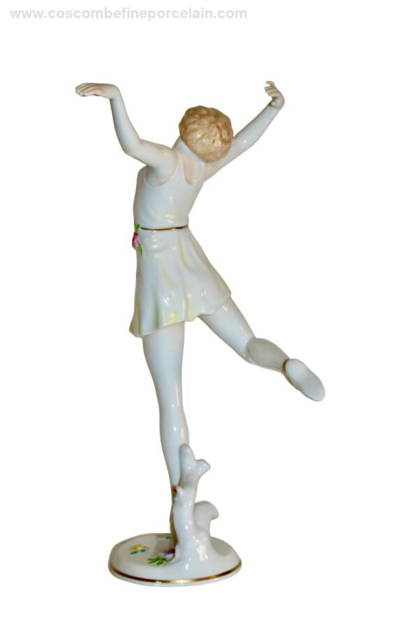 Rosenthal Spring Art Deco porcelain figurine Dorothea Charol