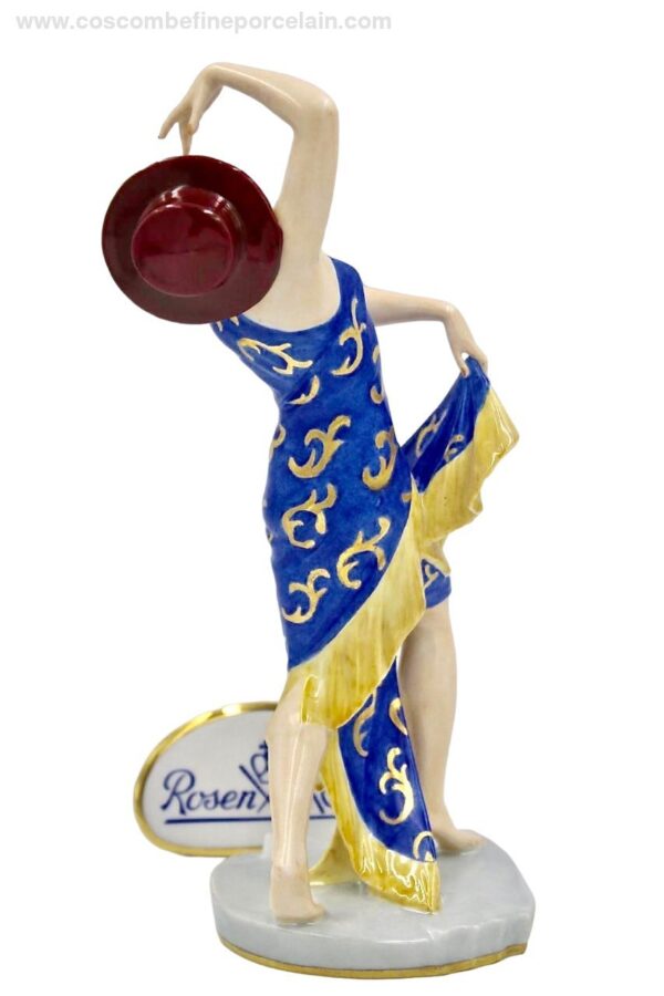 Rosenthal Tarantella dancer Art Deco figurine Gustav Oppel