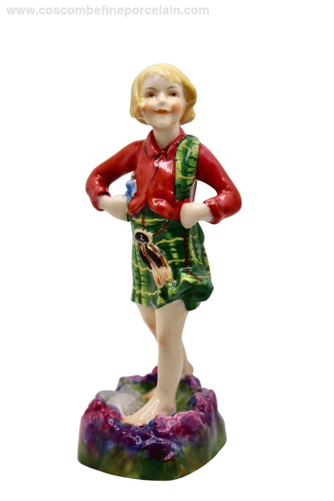 Royal Worcester Scotland Childern of the Nations Freda Doughty