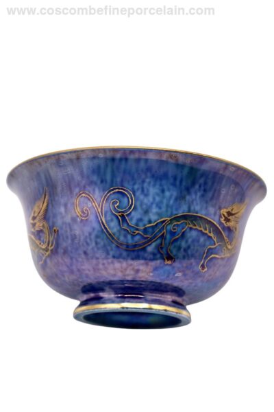 Wedgwood Ch'iu Lung Dragons Blue Lustre York Cup Fairyland