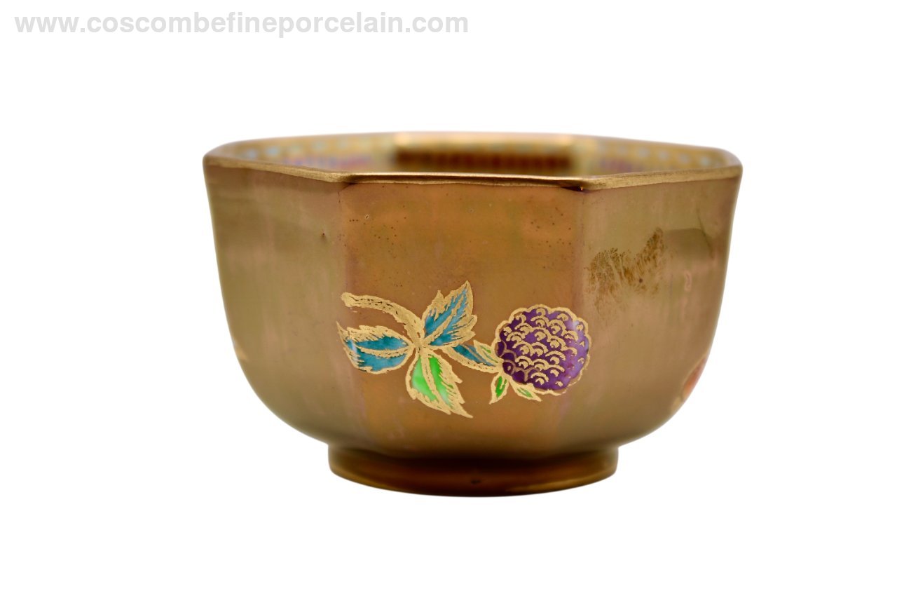 Wedgwood Gold Lustre Fruits Bowl Daisy Makeig-Jones