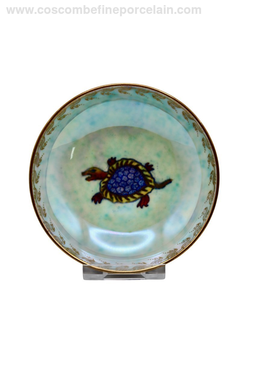 Wedgwood Green Lustre Turtle Dish