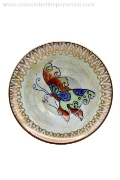 Wedgwood Orange Lustre Byerley Bowl Butterfly Z4830