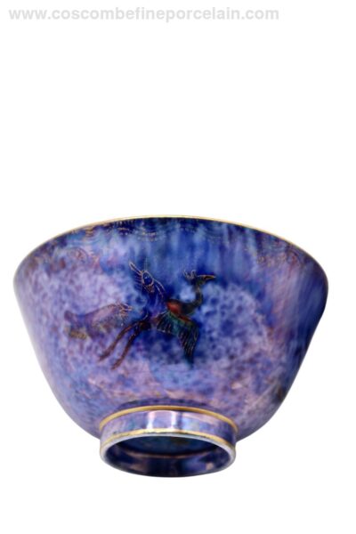 Wedgwood Waso-byo-ye Blue Lustre Cup Fairyland